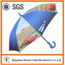 Professionelle Auto Open süß drucken benutzerdefinierte Form Regenschirm